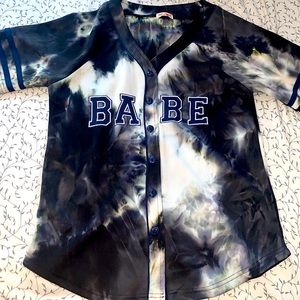 Babe Button Up Jersey